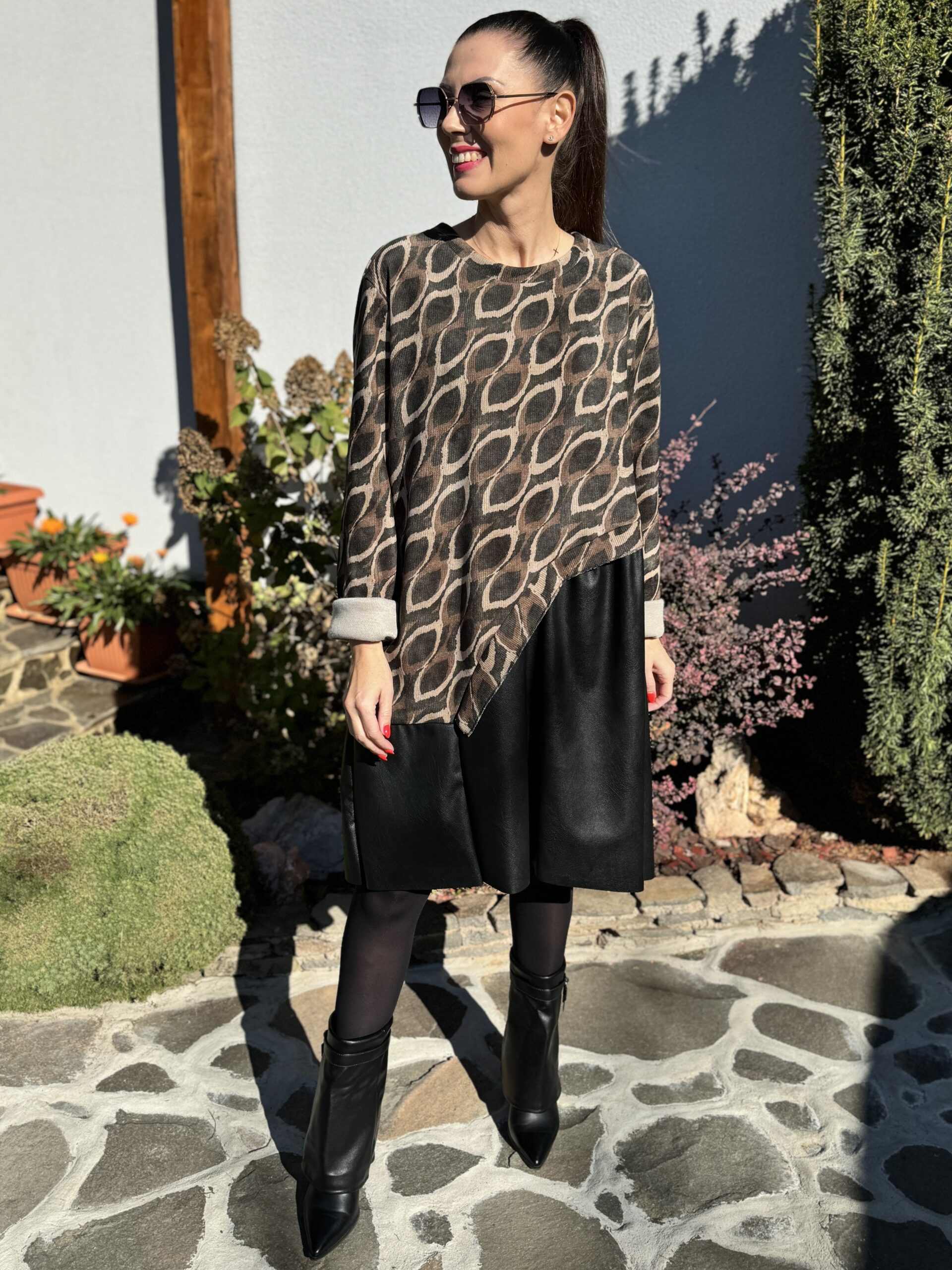 Dámske šaty Zala zelené - Image 3