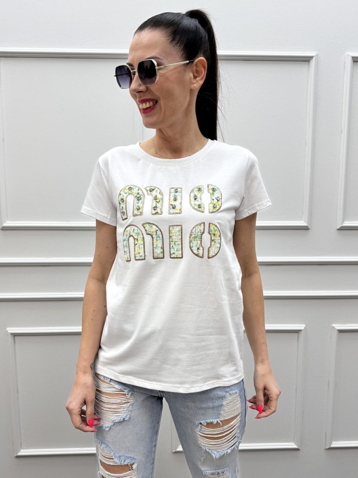 Dámske tričko Vera biele2